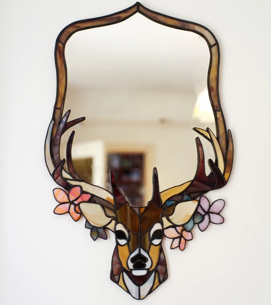 deer mirror, 